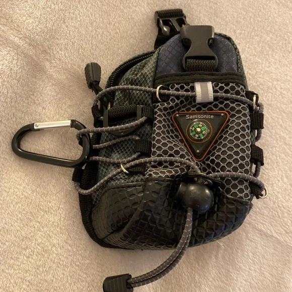 💙 Samsonite Accessory Bag With Little Compass - Picture 3 of 10